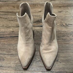 Vince Camuto suede booties